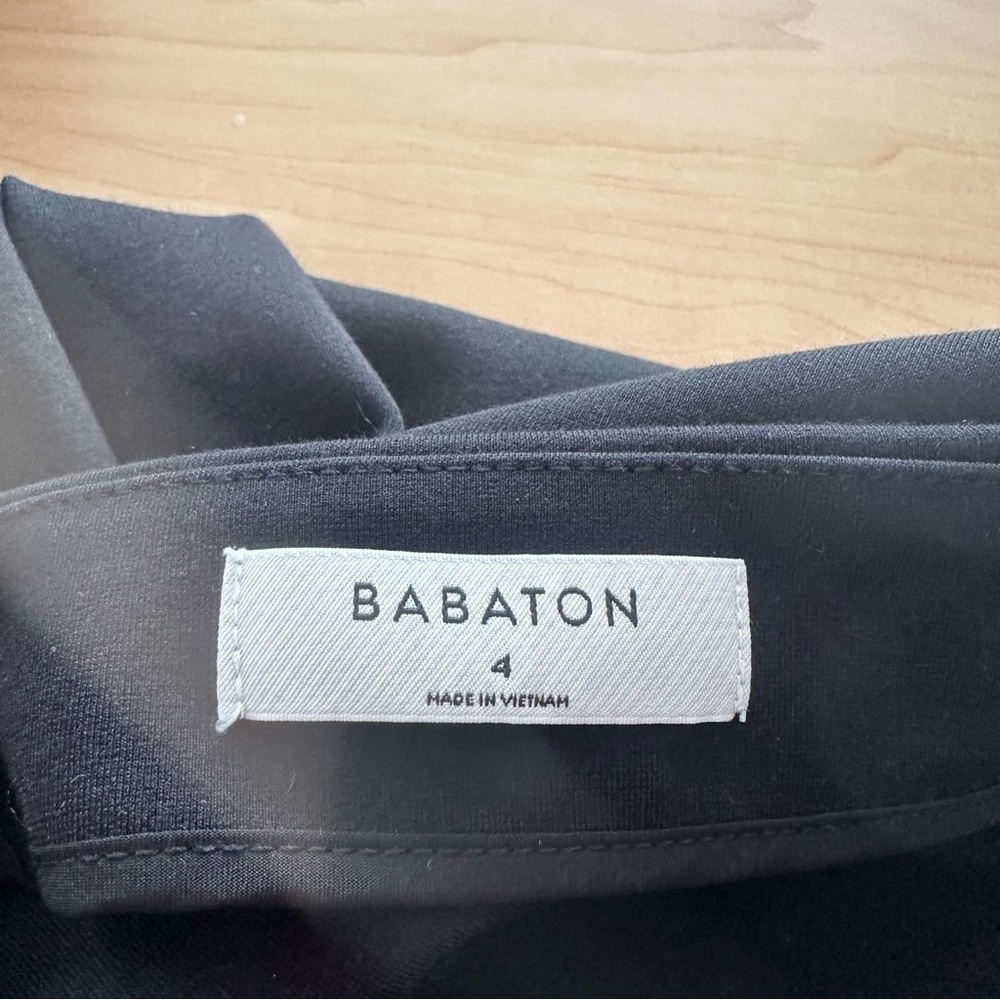 Aritzia-Babaton “Billy” Asymmetrical Button Front Midi Skirt (Size:4) - Picture 11 of 11